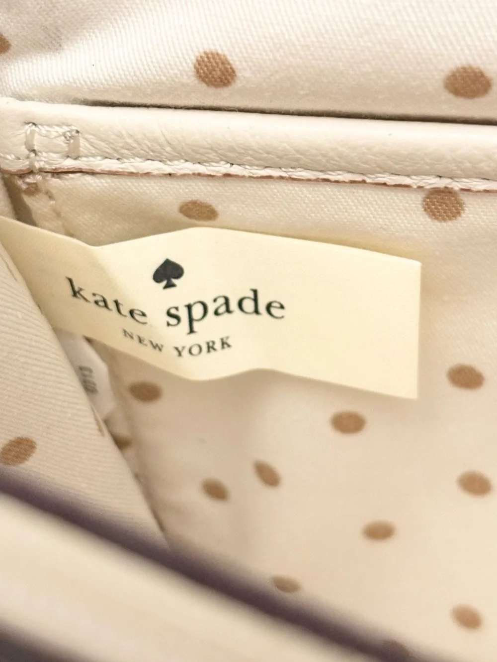 Kate Spade Women's Metallic Gold Crossbody Bag - Sleek Shoulder Purse